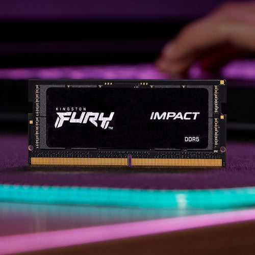 Kingston Technology FURY 64GB 5600MT/s DDR5 CL40 SODIMM (Kit of 2) Impact PnP Kingston Technology FURY 64GB 5600MT/s DDR5 CL40 SODIMM (Kit of 2) Impact PnP